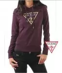 guess femmes veste mode 2012-2019U hoodie oarai violet